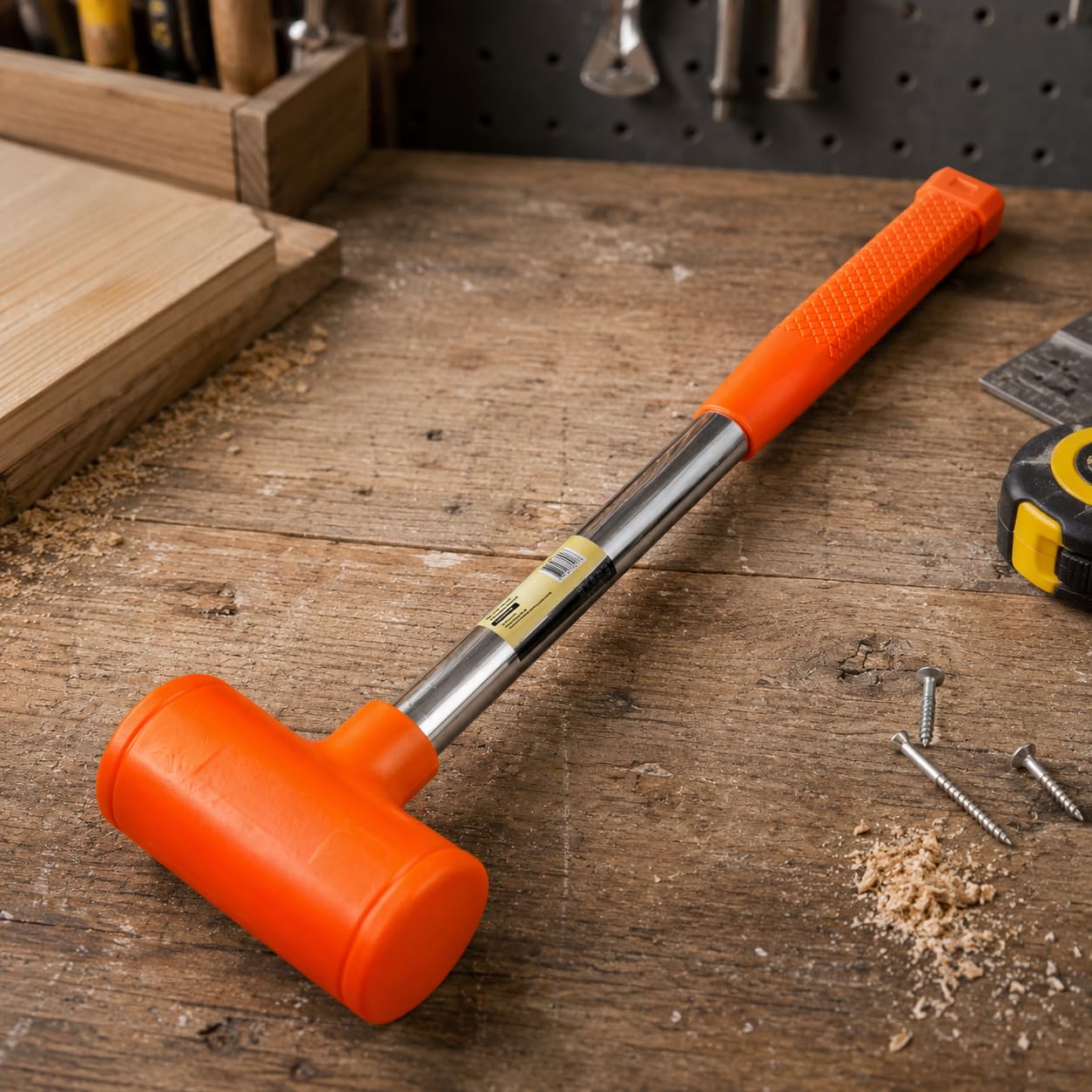 Stark USA 9-Pounds Dead Blow Hammer Mallet with Non-Marring Rubber